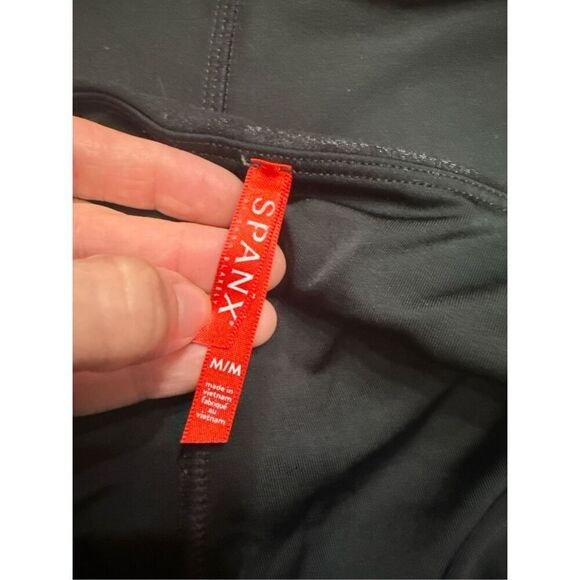 Spanx faux leather leggings black size M - Picture 5 of 5